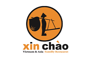 베트남, 아시아 페밀리 레스토랑 신짜오 로고 이미지